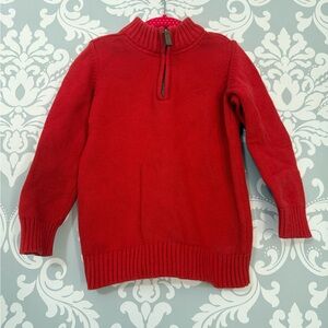 4/$25 • Carters Knit Quarter Zip Pullover Sweater